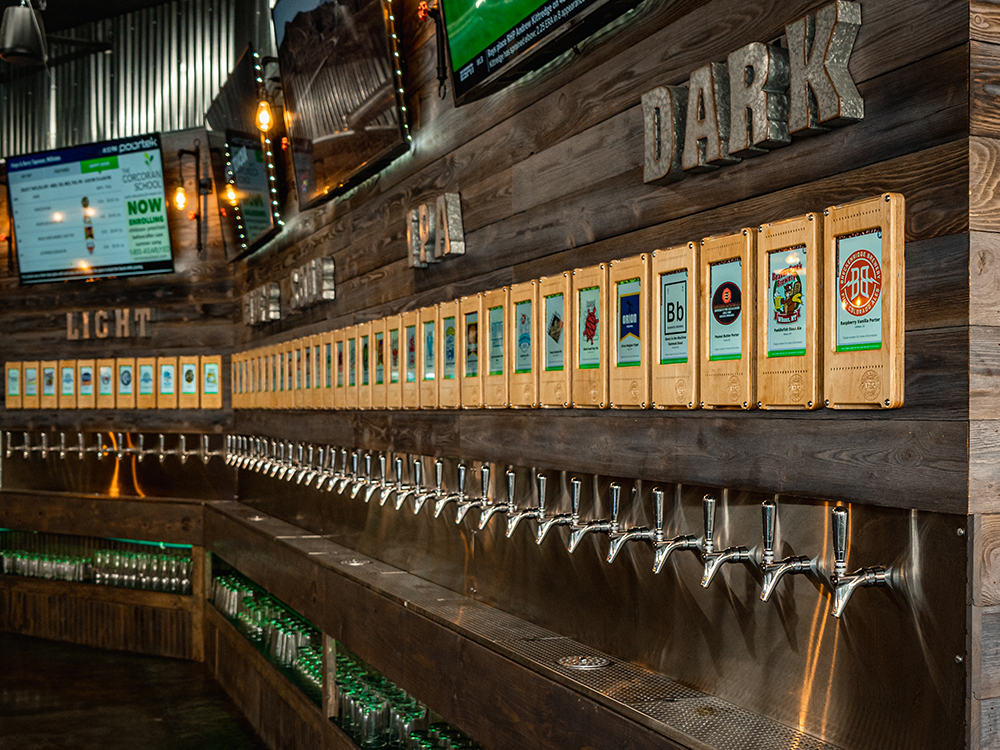 Beer Tap Wall