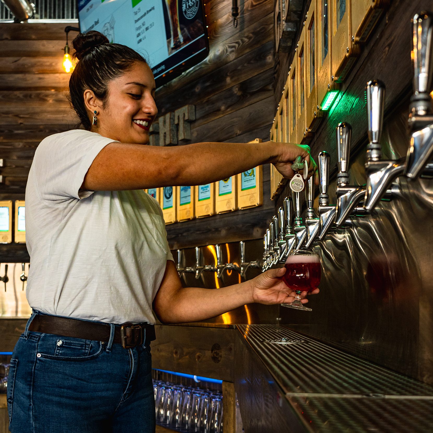 Self Serve Tap Wall