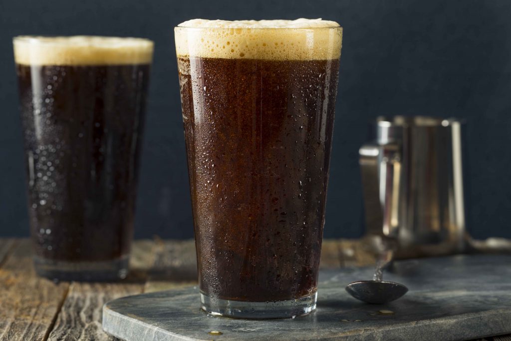 Frothy Nitro Cold Brew Coffee Ready to Drink